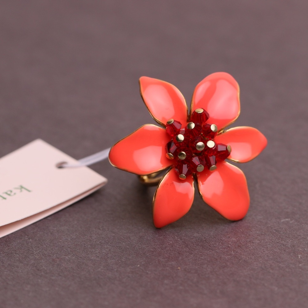 Kate Spade floral Ring size 7